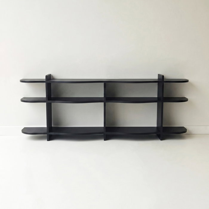 Hanah Home Consola Flusso - Black Hanah Home Consola Flusso - Black